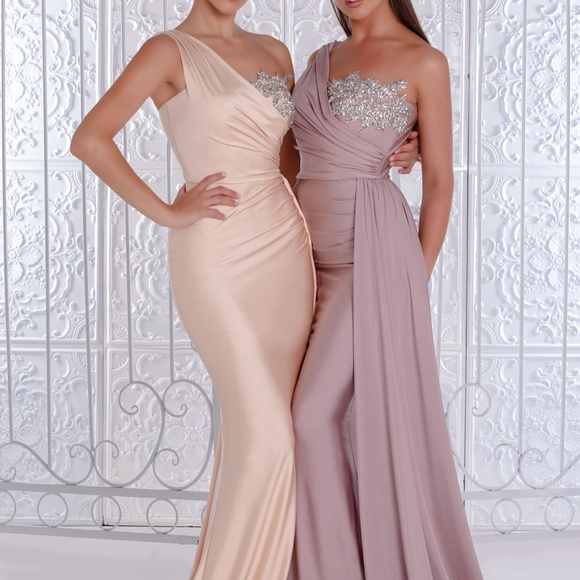 Portia & Scarlett PS21219 Mauve Dress (size 14) - Picture 2 of 5